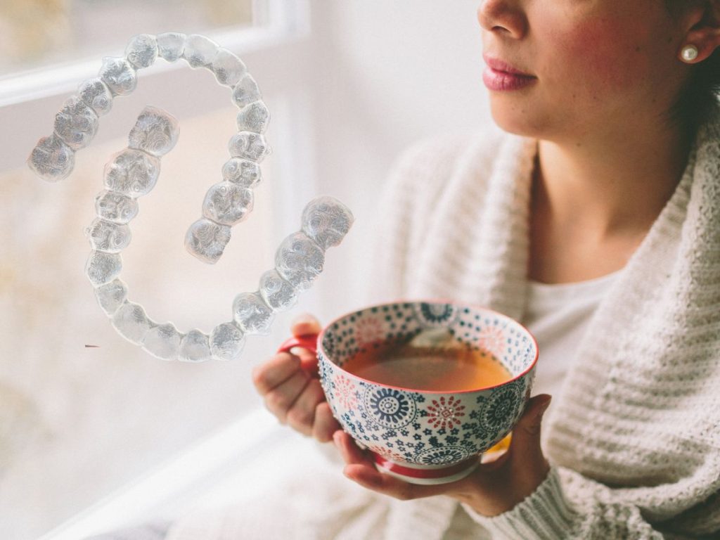 Can you drink tea with Invisalign?